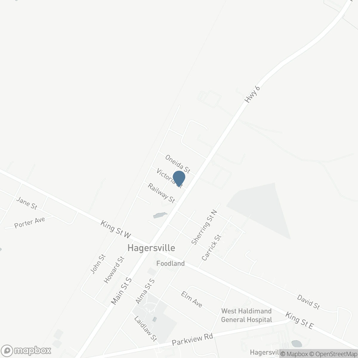 8 VICTORIA STREET, Hagersville, Ontario N0A 1H0